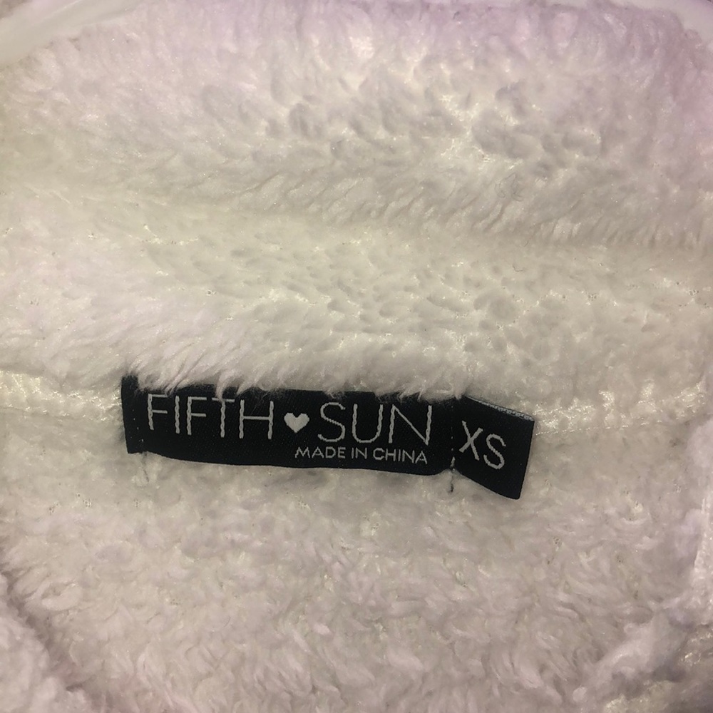 white fluffy sweater - Picture 2 of 3